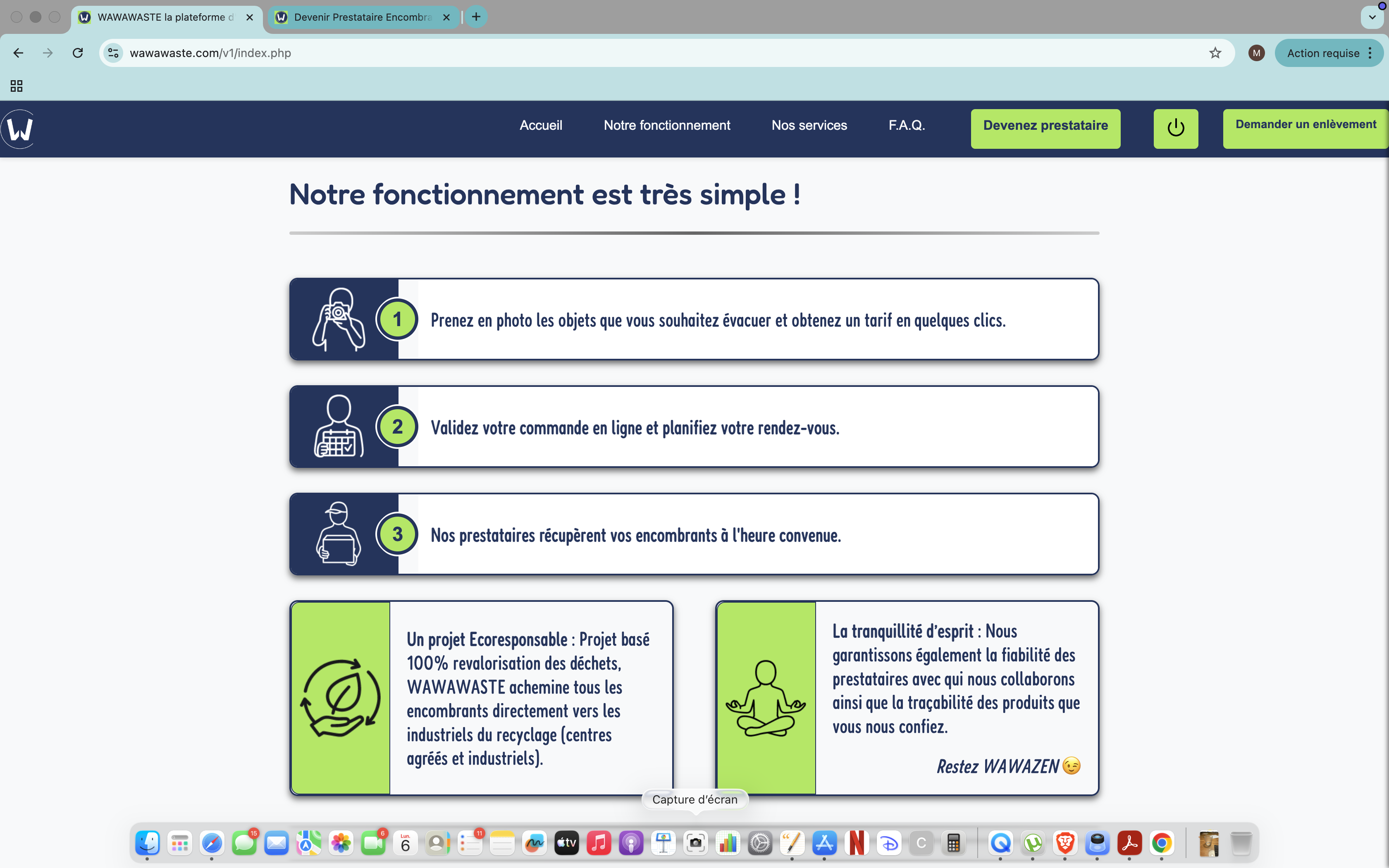 Présentation services WAWAWASTE